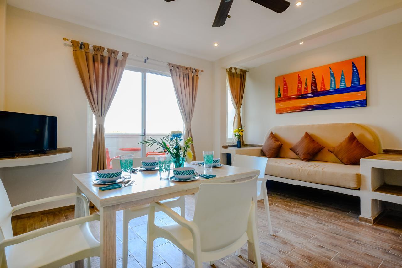 Condo Casa Del Arbol Playa del Carmen Bagian luar foto