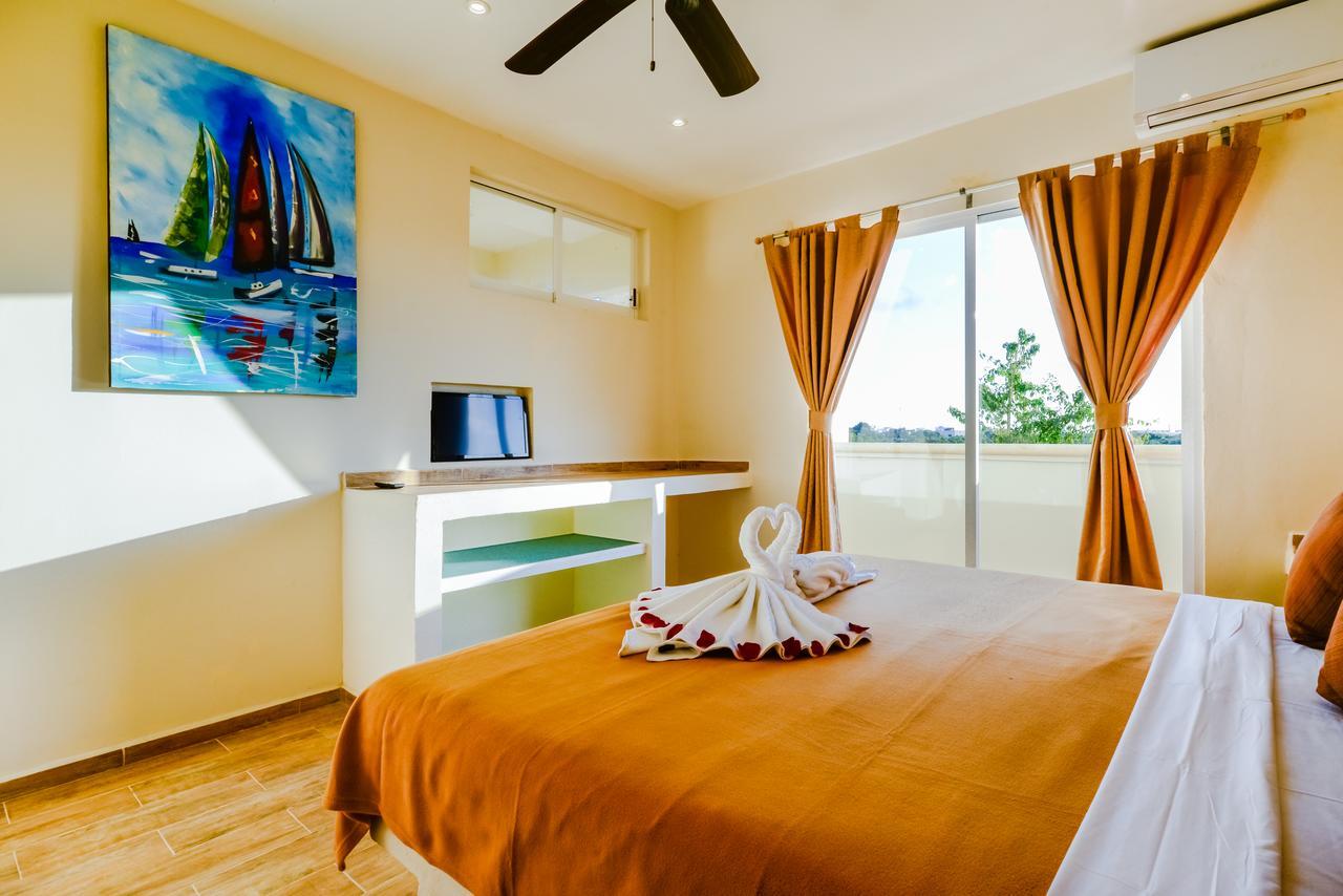 Condo Casa Del Arbol Playa del Carmen Bagian luar foto