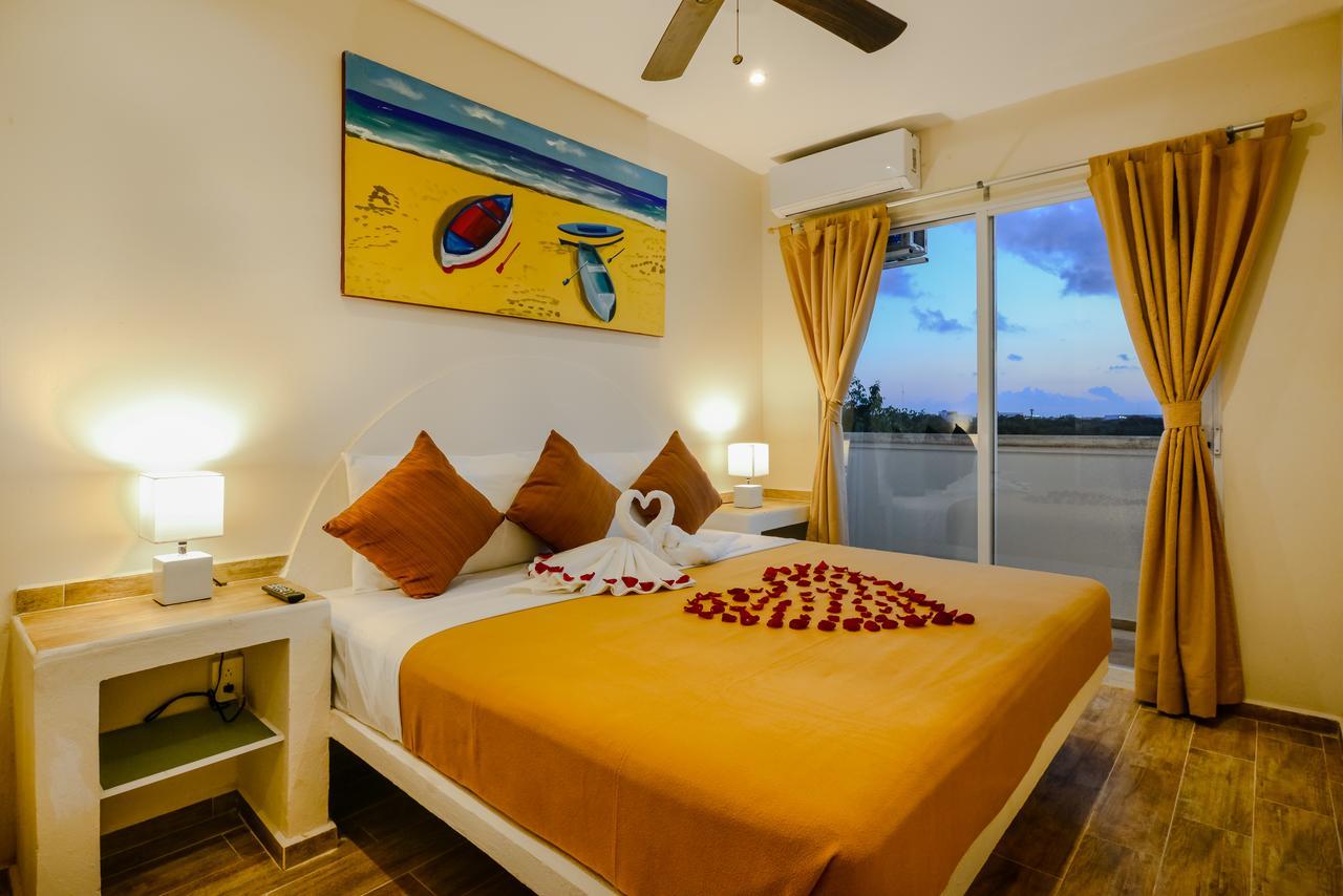 Condo Casa Del Arbol Playa del Carmen Bagian luar foto