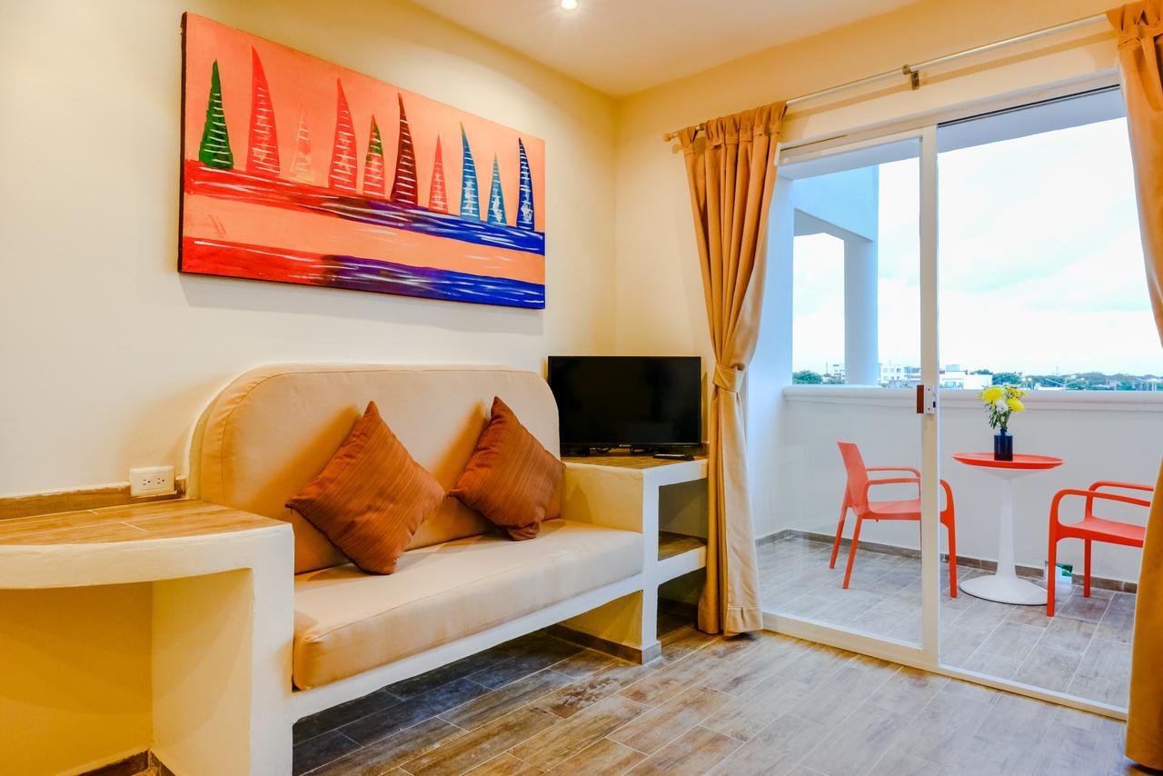 Condo Casa Del Arbol Playa del Carmen Bagian luar foto