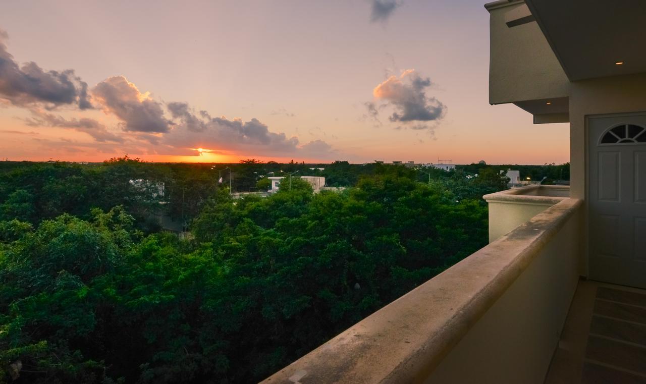 Condo Casa Del Arbol Playa del Carmen Bagian luar foto