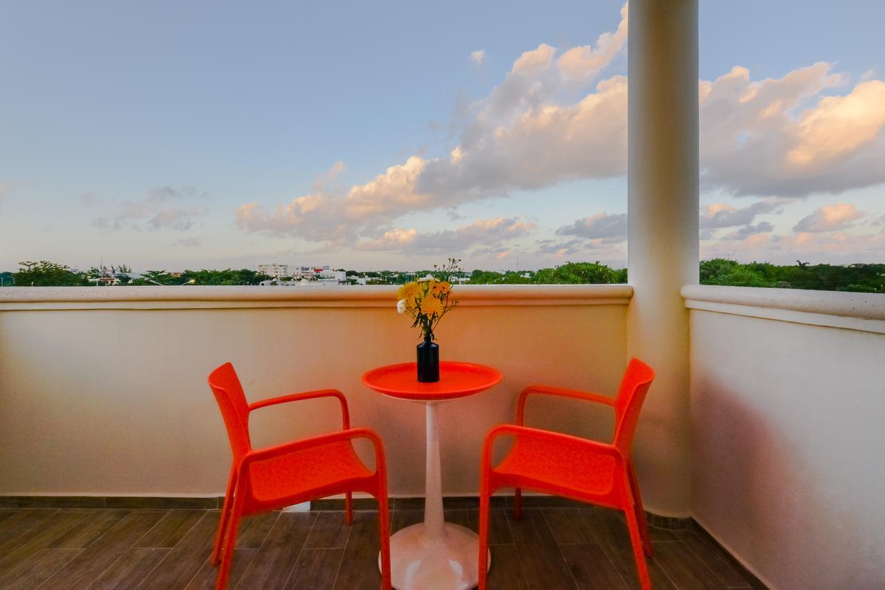Condo Casa Del Arbol Playa del Carmen Bagian luar foto